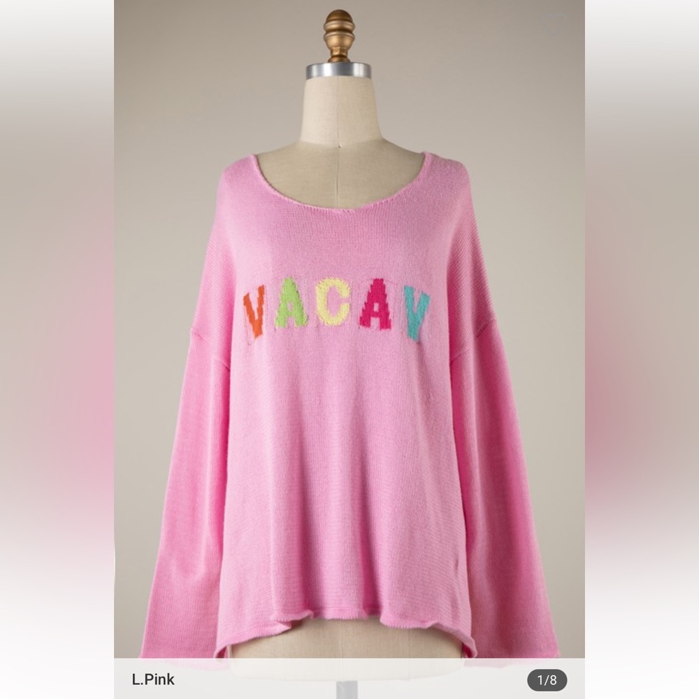 L - Light Pink - Miracle Sweaters